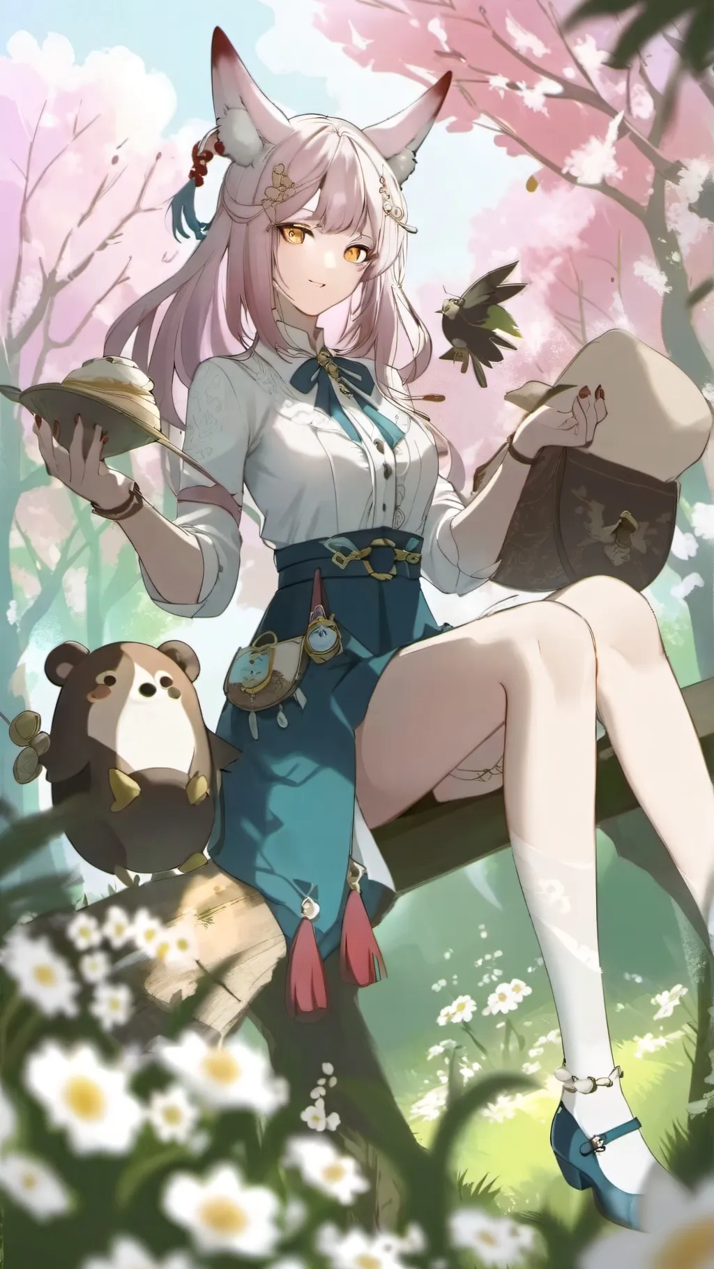 ai character: Emily  background