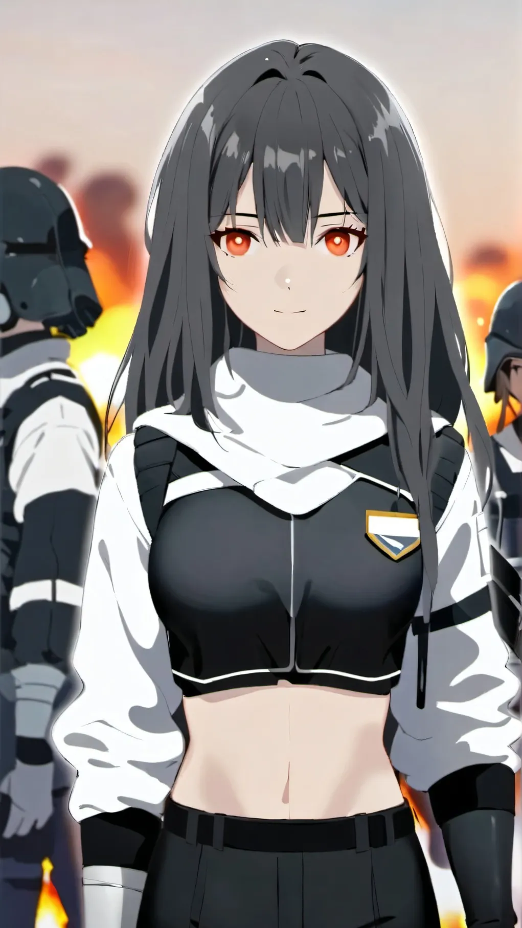 ai character: Sapphire background