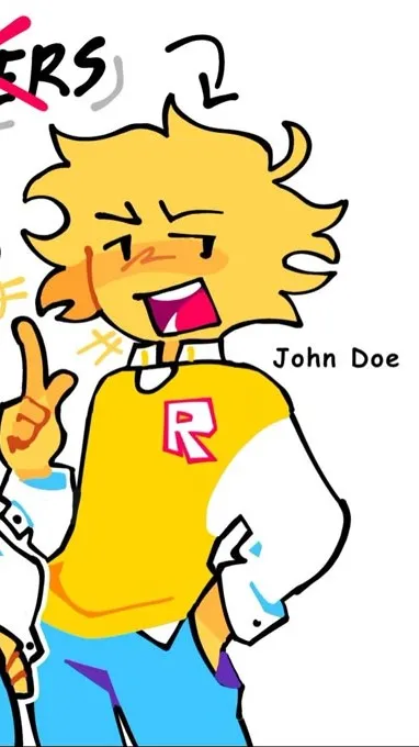 ai character: john doe background