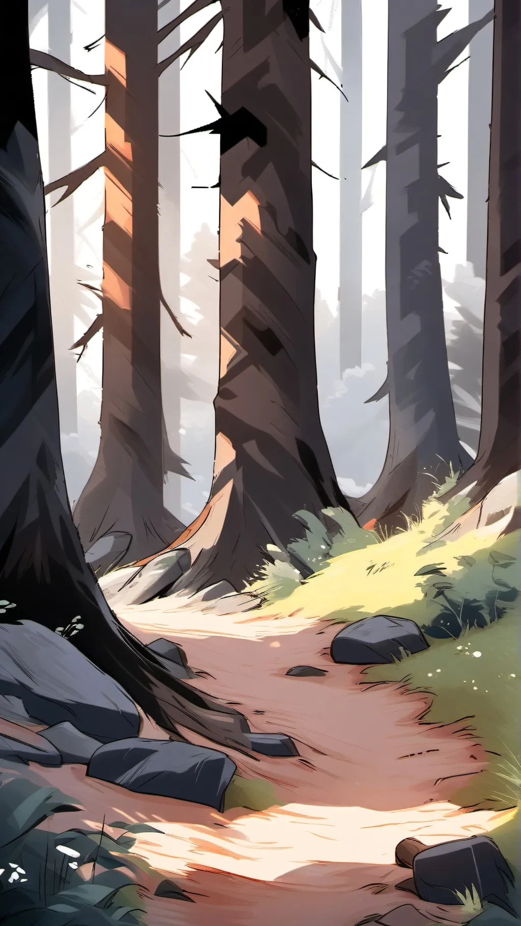 ai character: Elements background