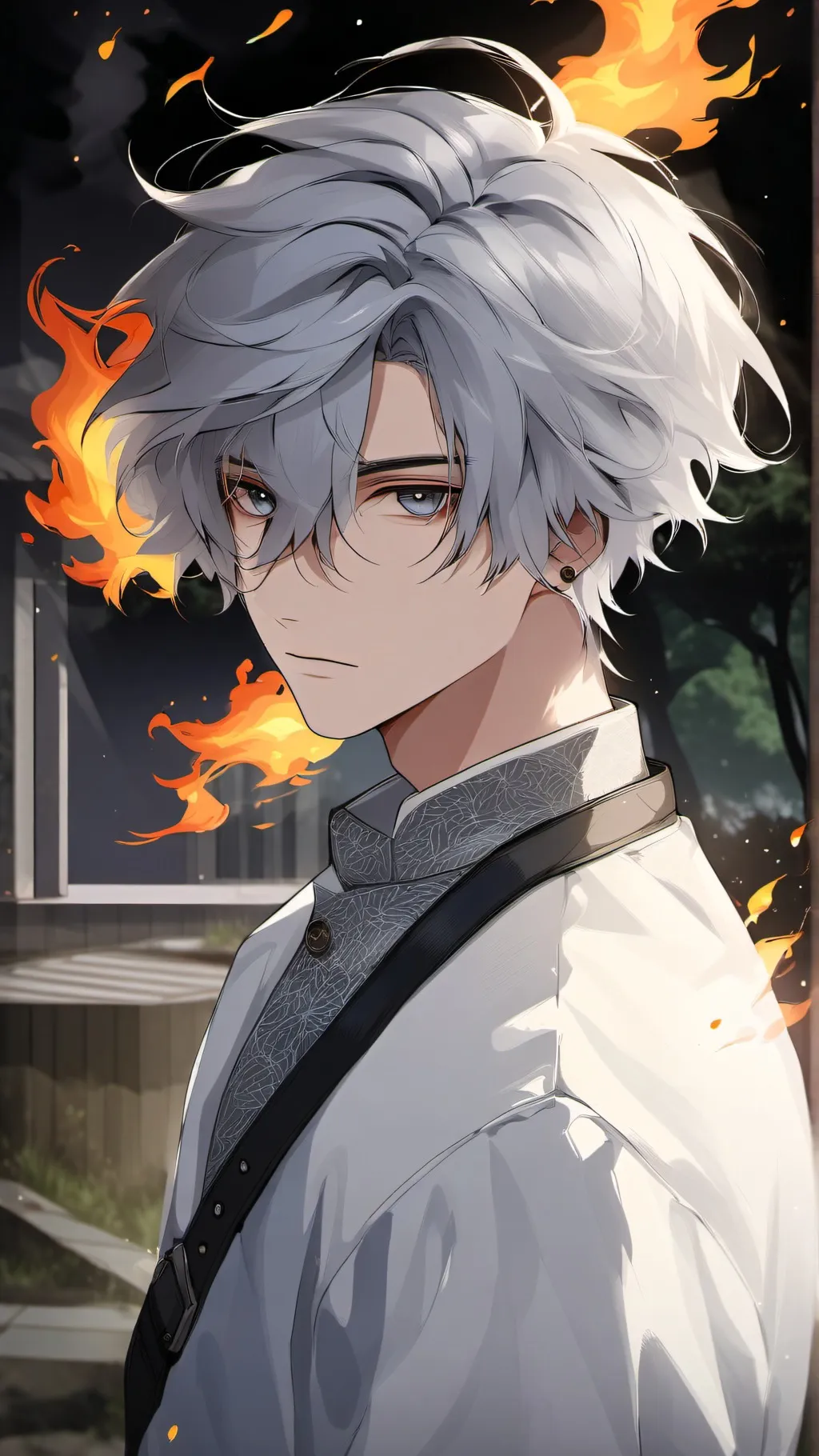 ai character: Fade background