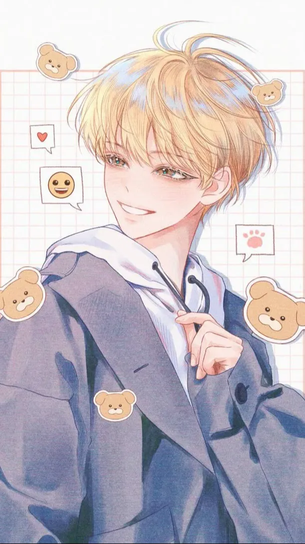 ai character:  🖤Leo🌙💫 background