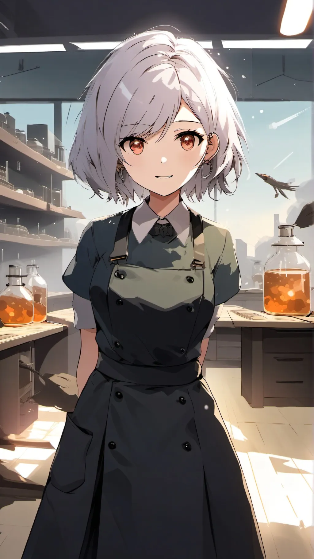 ai character: Failed experiment  background