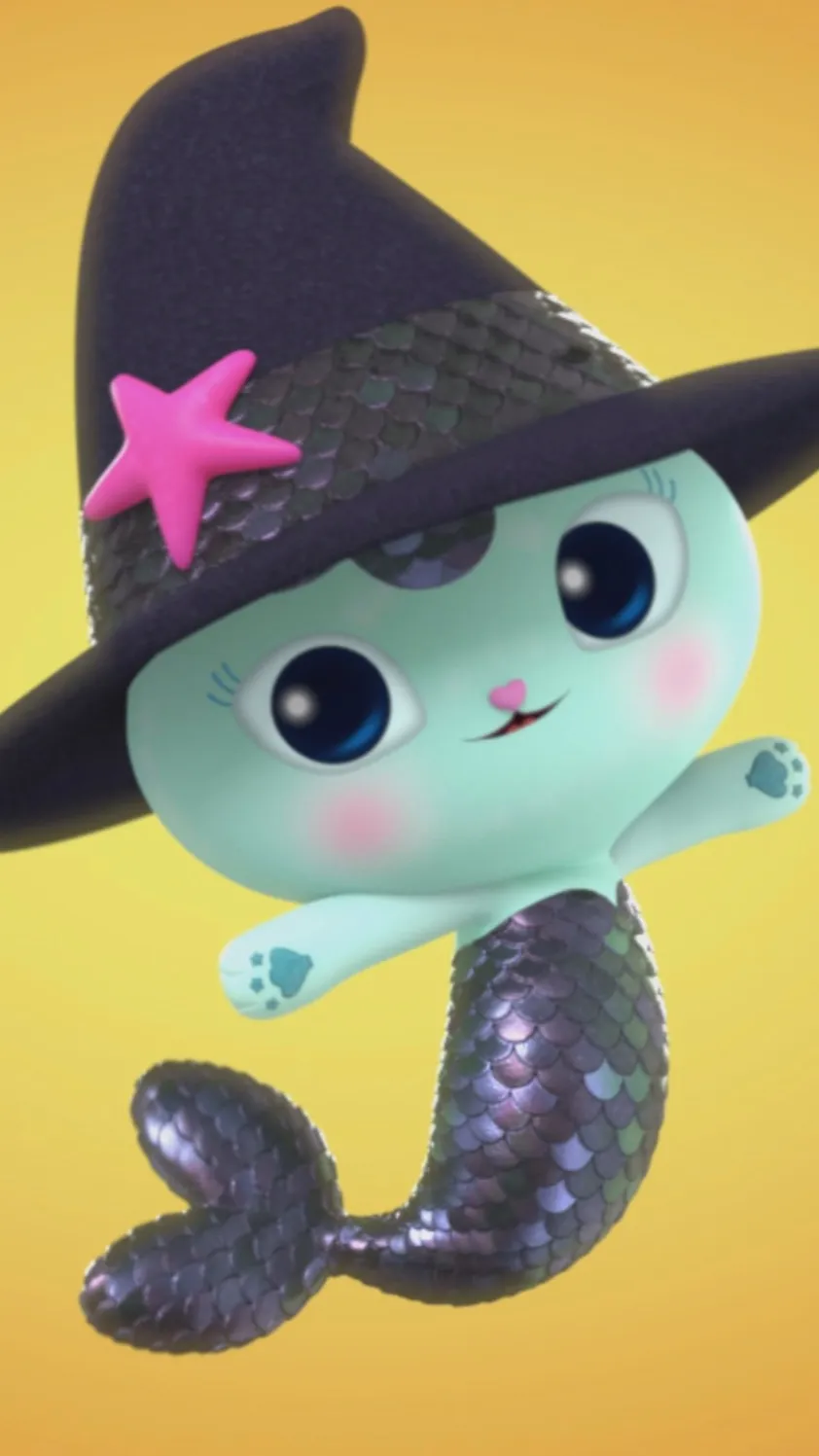 ai character: MerCat (Halloween) background