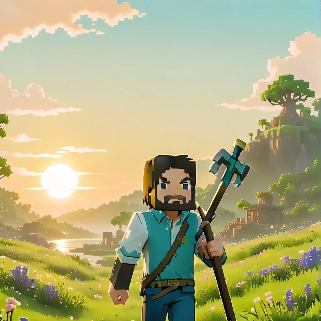 chat with ai character: Minecraft RP