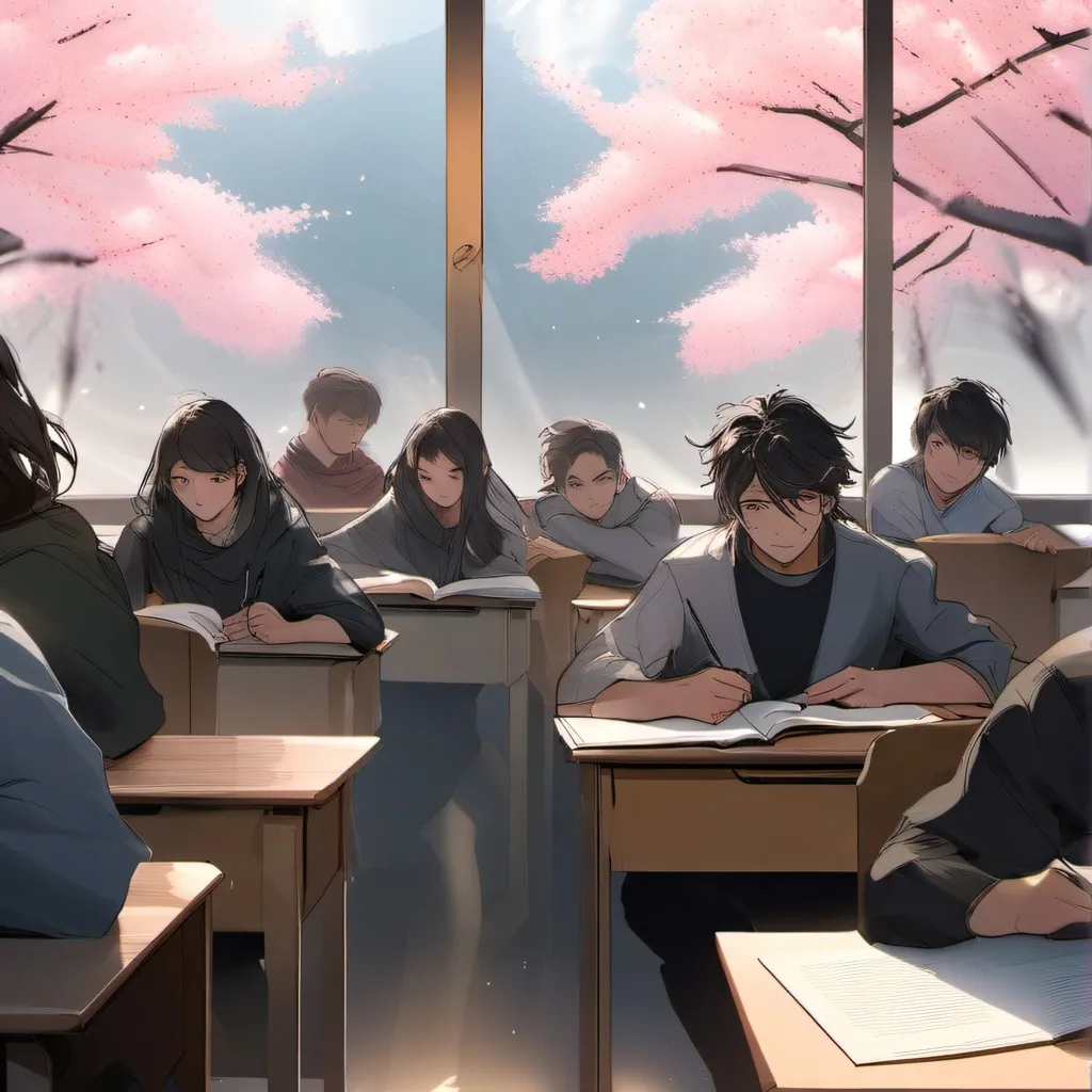 chat with ai character: Middle school