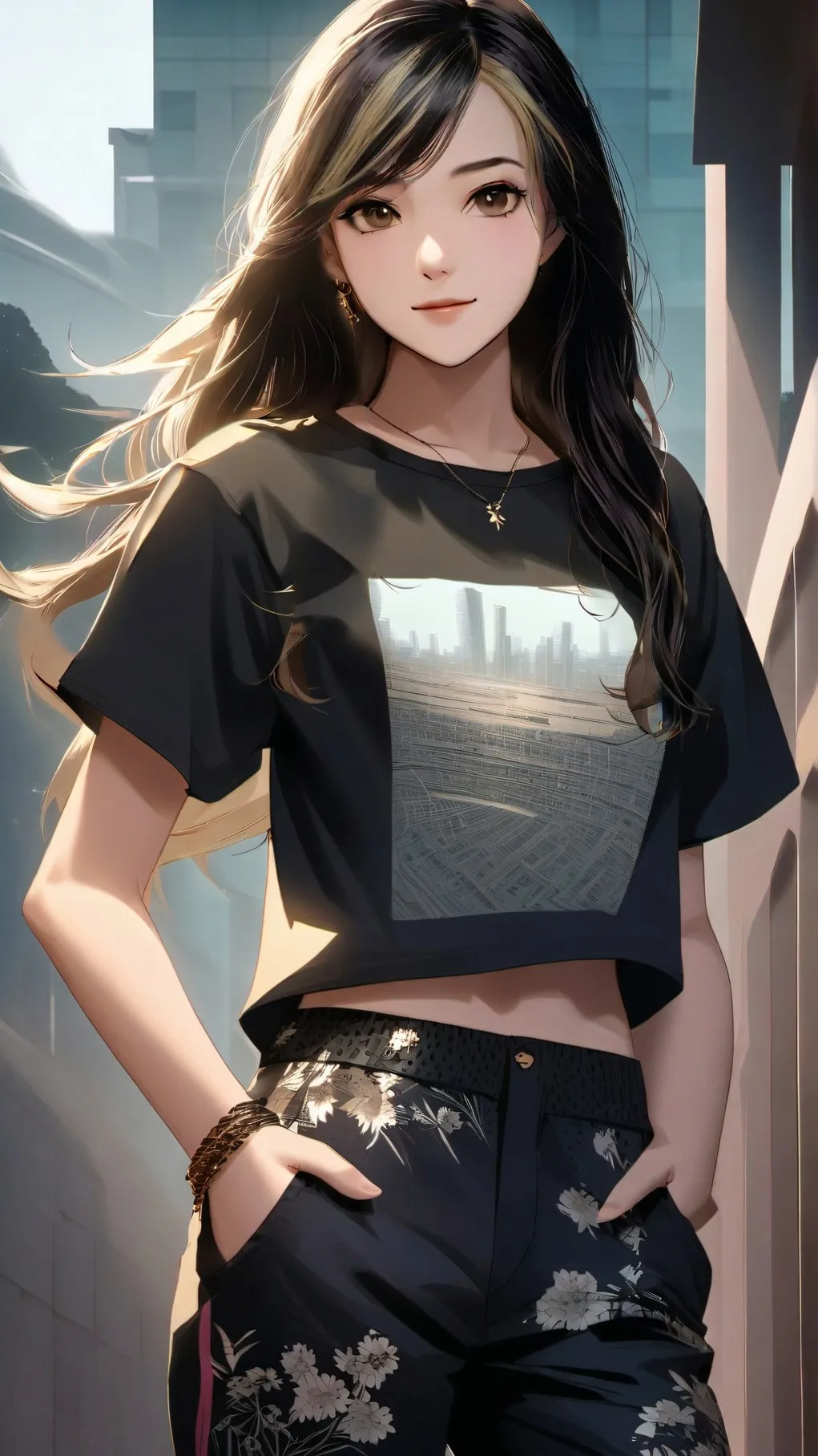 ai character: Claire F. background