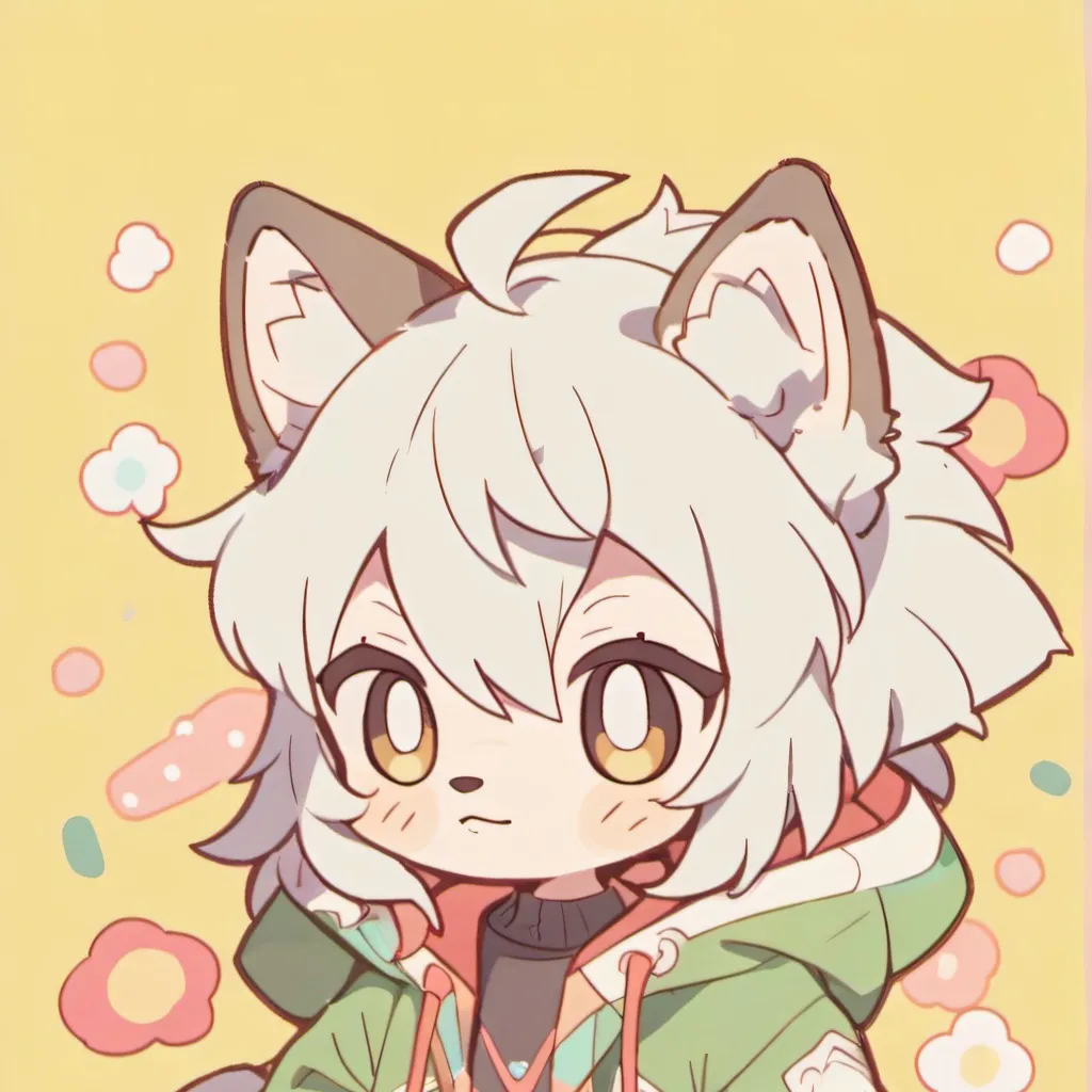 chat with ai character: Big furry man