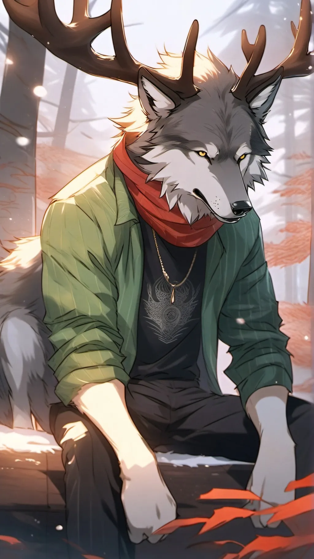 ai character: Terry PAW background