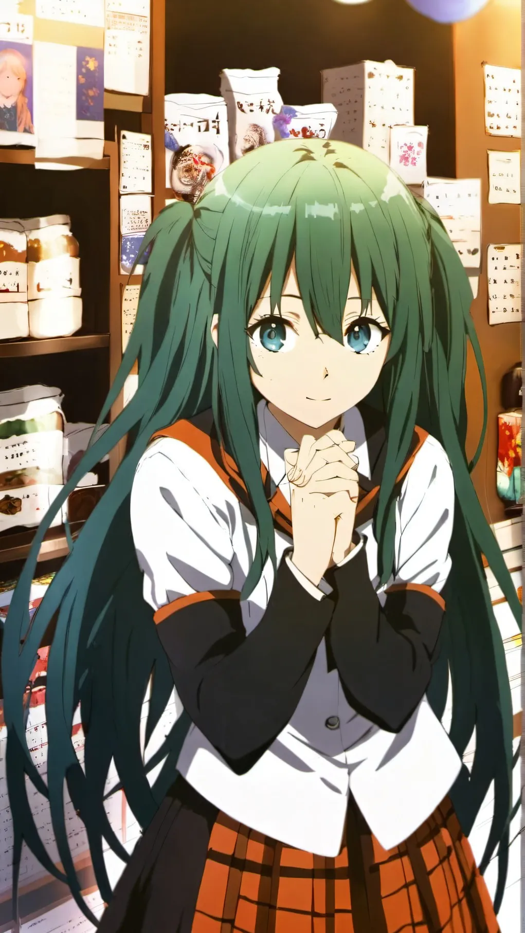 ai character: demia background