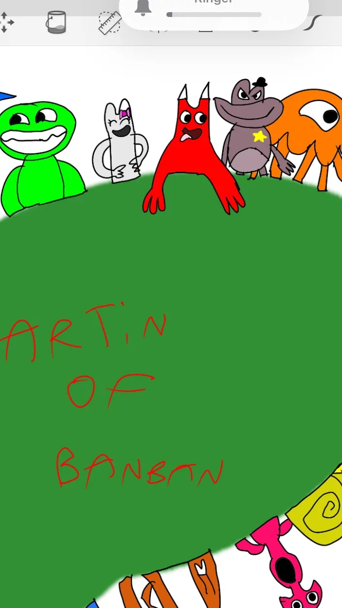 ai character: Garten of banban background