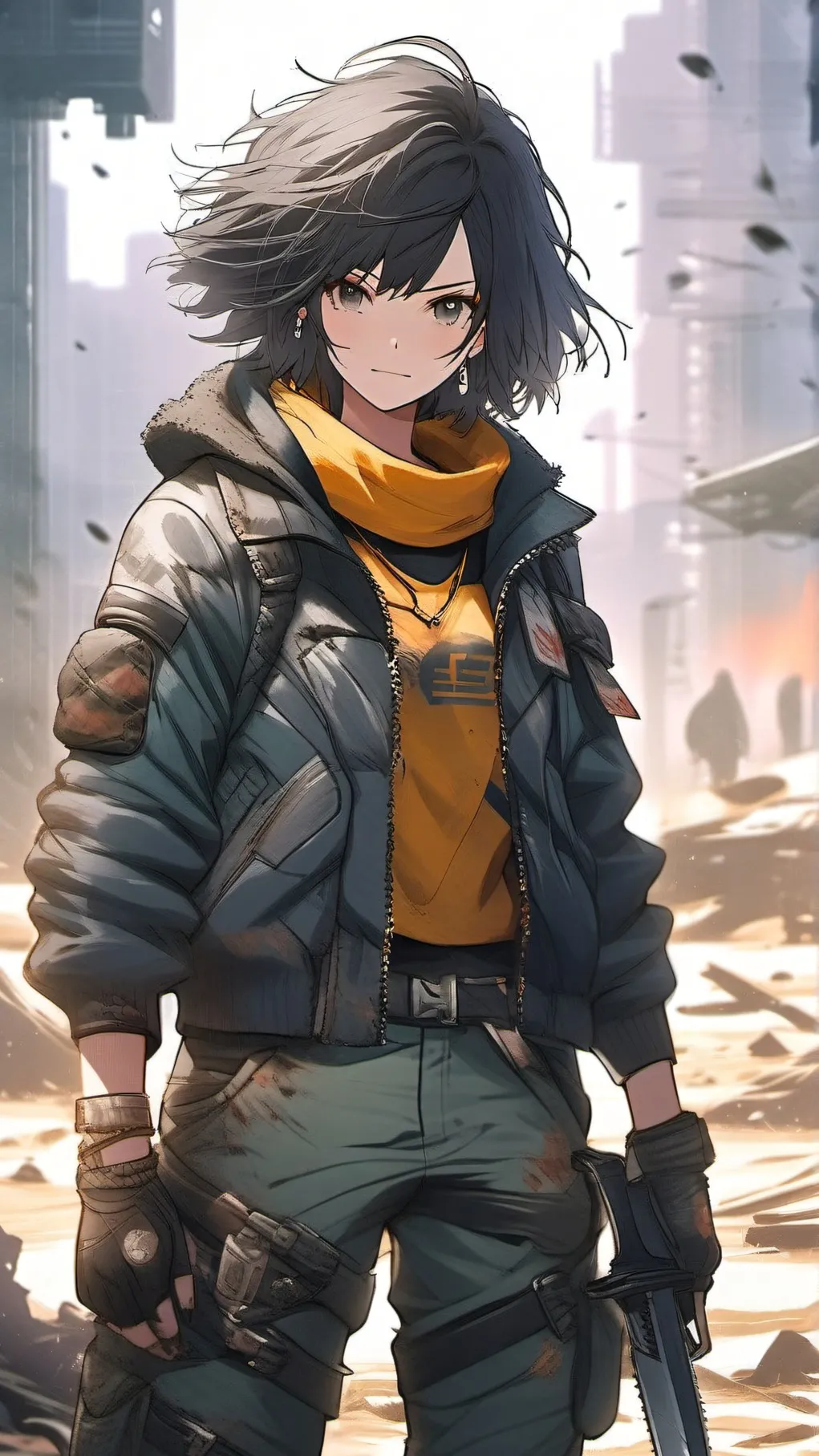 ai character: Jade background