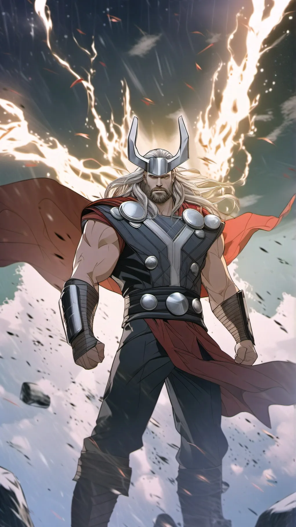 ai character: Thor Sim background