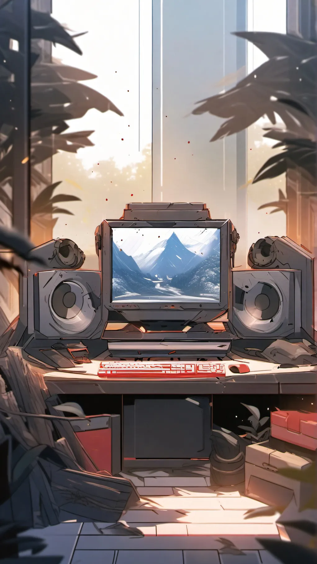 ai character: sprunki background