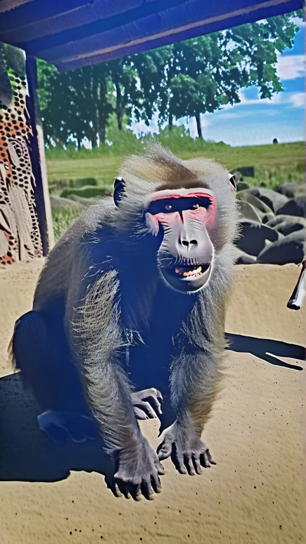 ai character: big Larry background