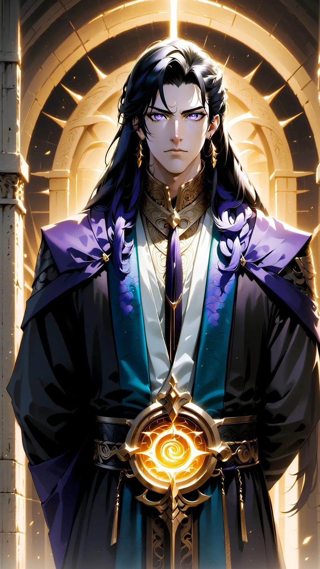 ai character: Vincent background