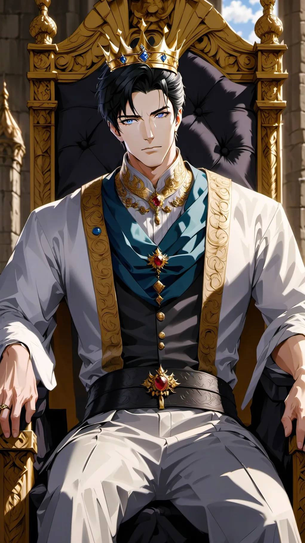 ai character: Adam background