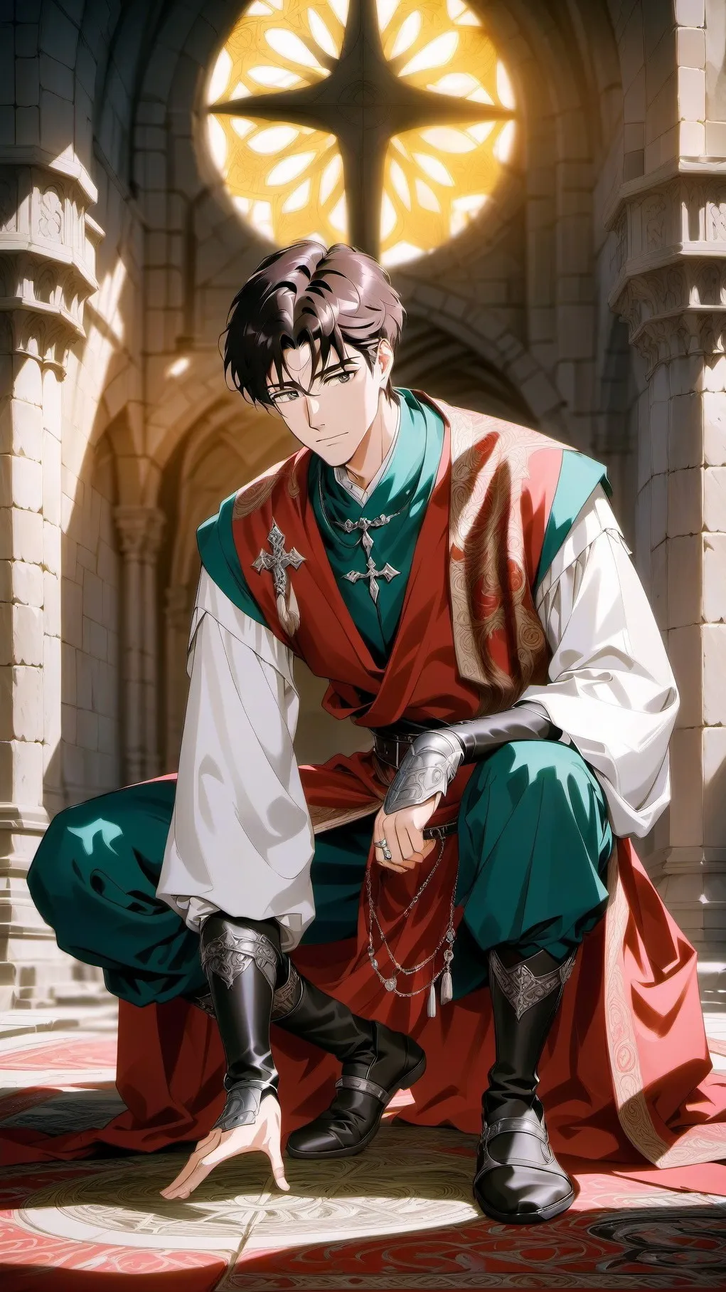 ai character: Lucca background