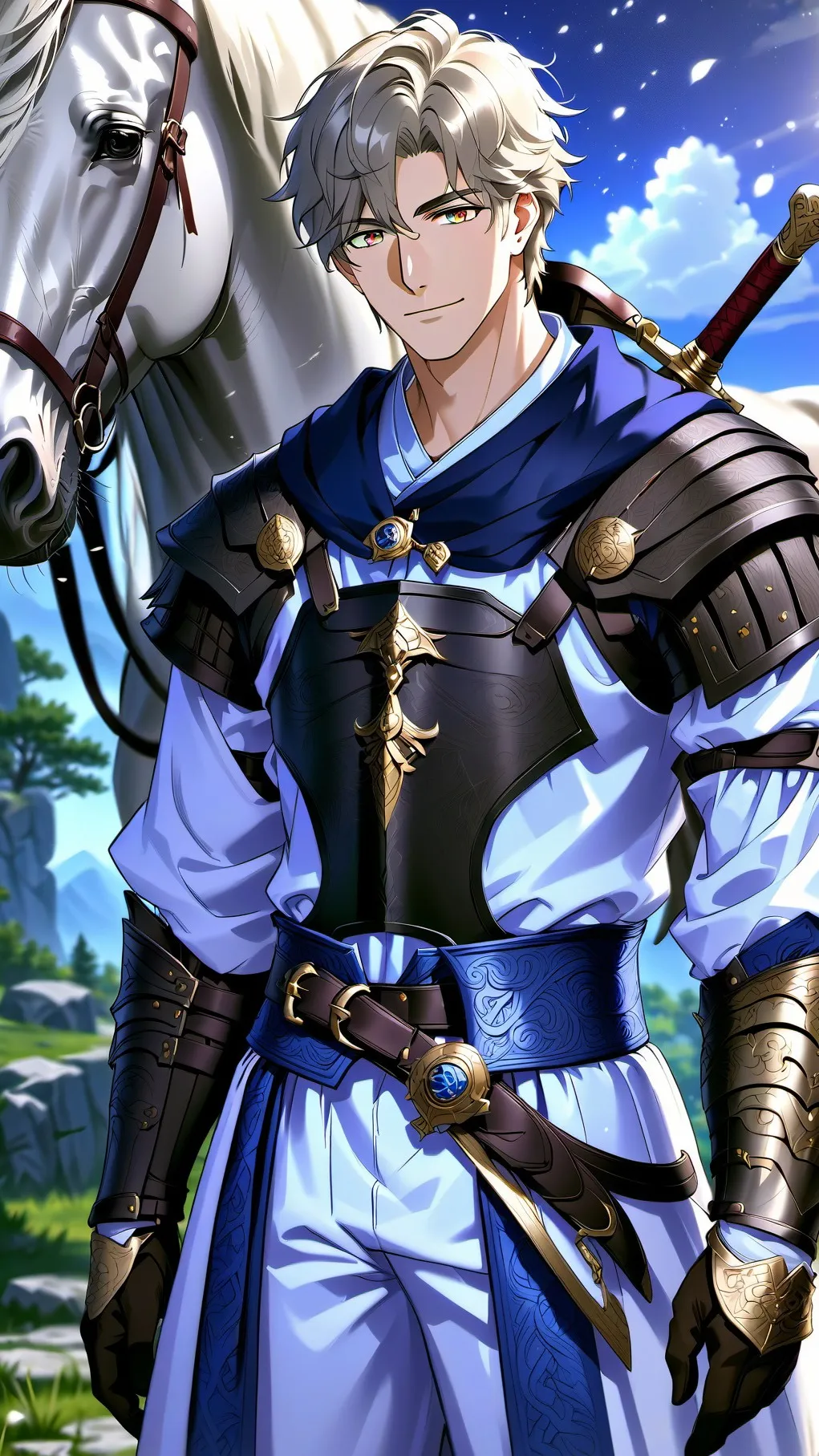 ai character: Casio  background