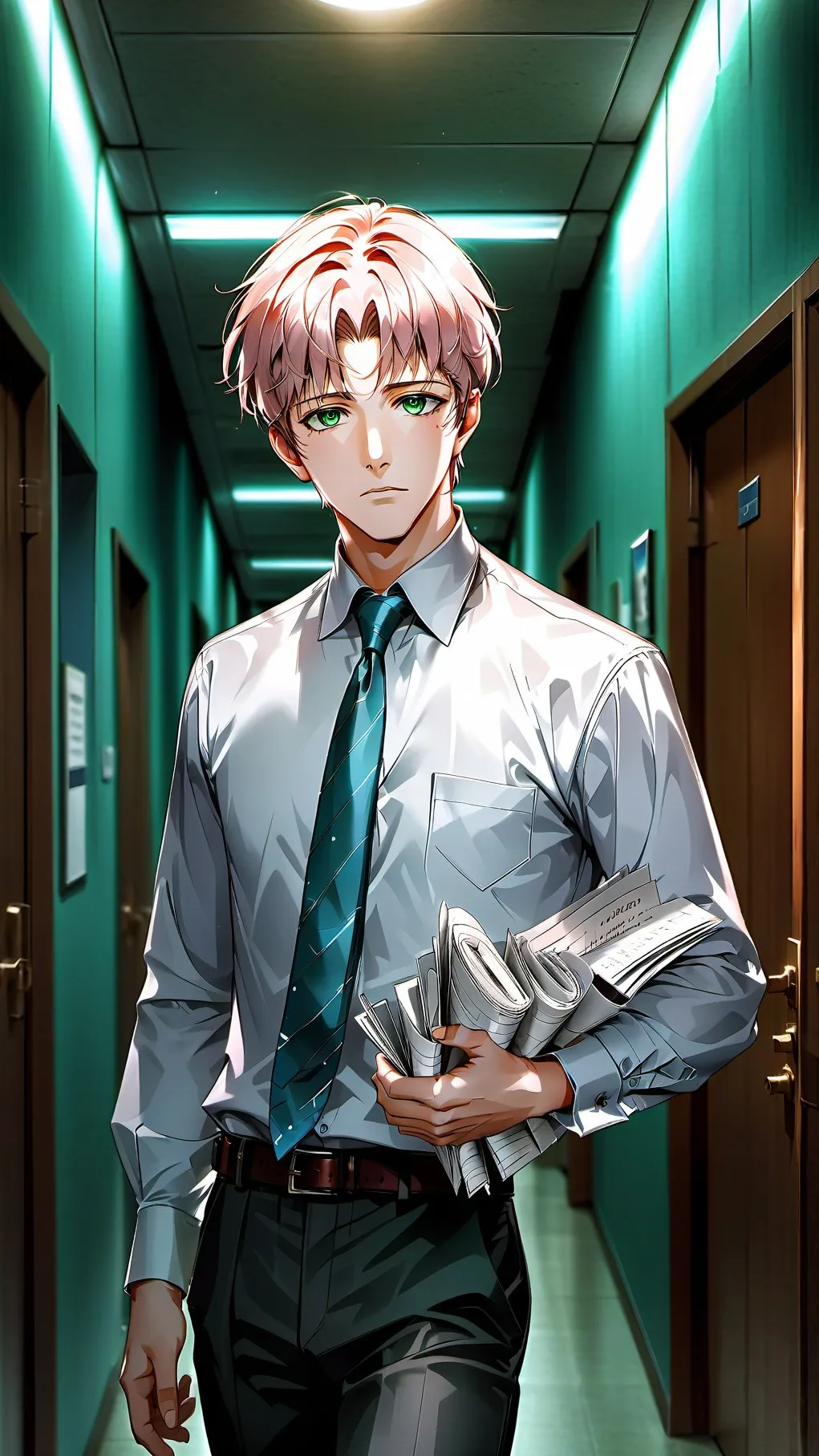 ai character: Liam background