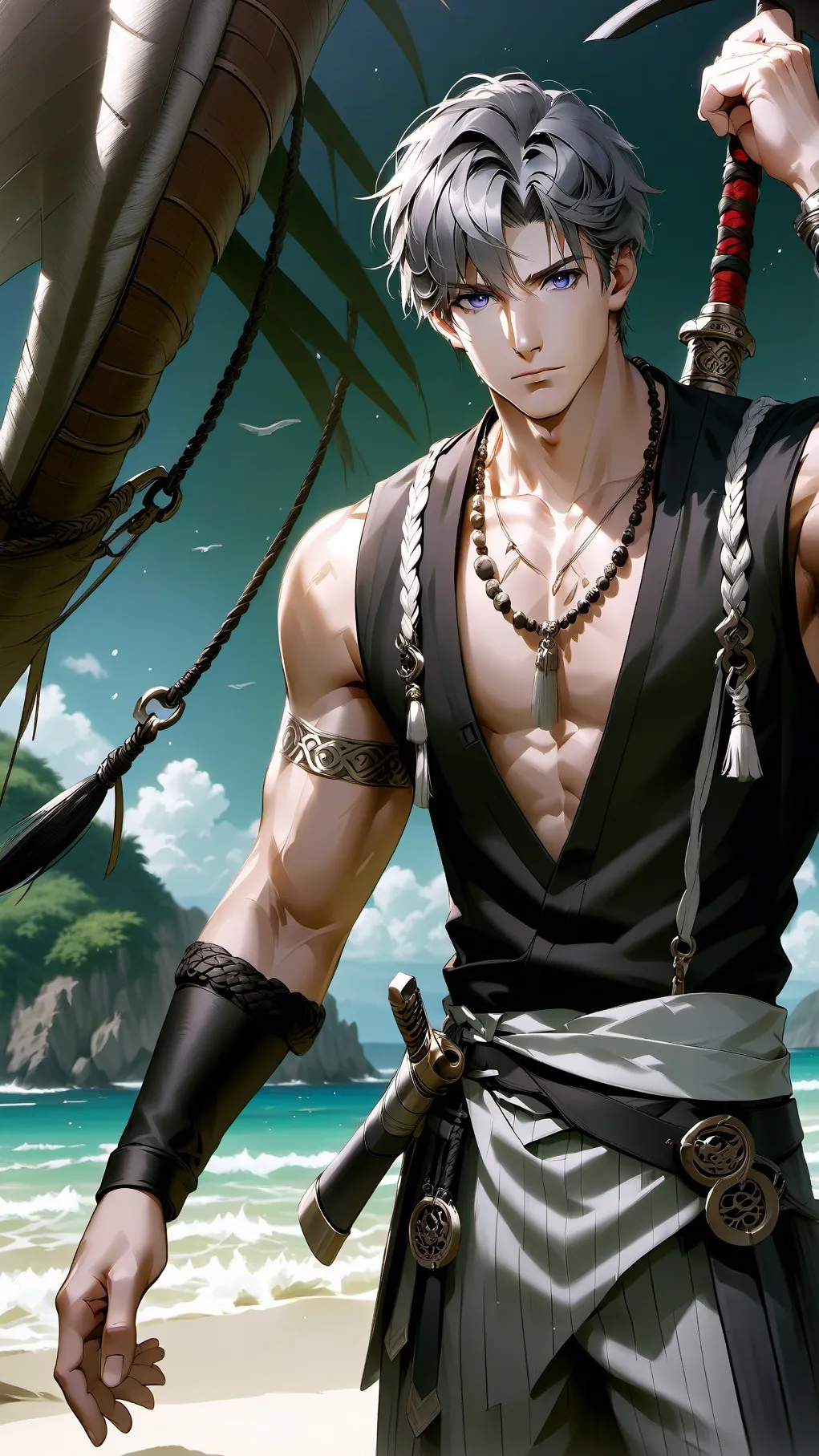 ai character: Ezra background