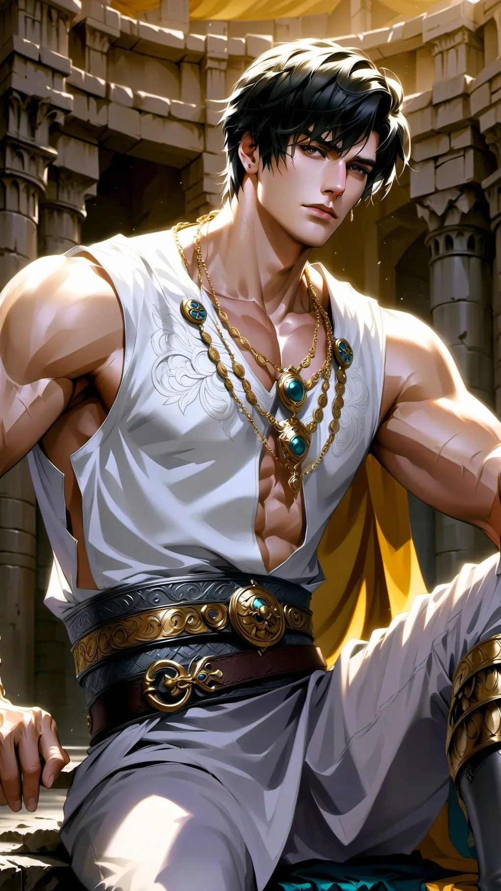 ai character: Sirio background