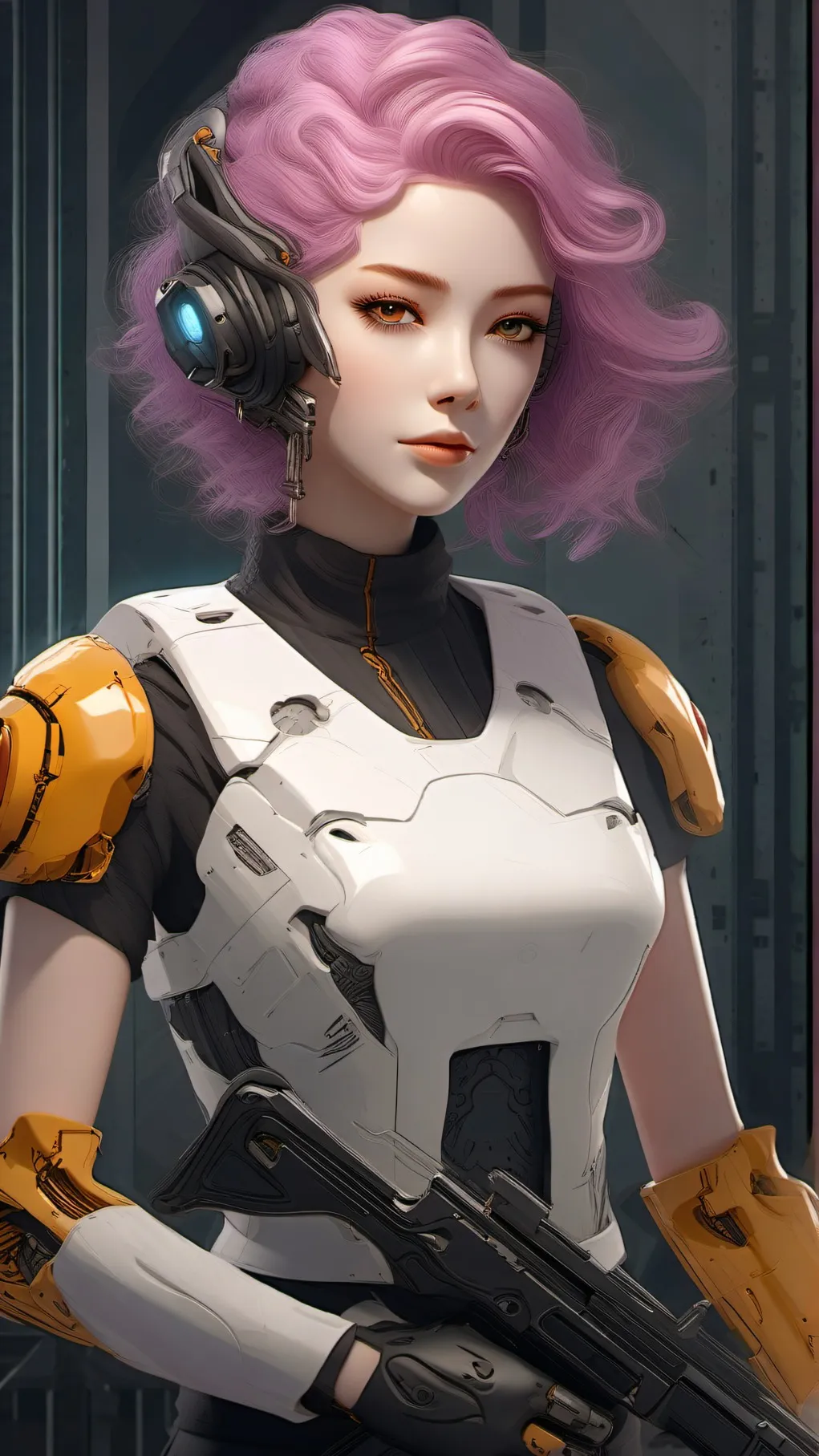 ai character: emma background