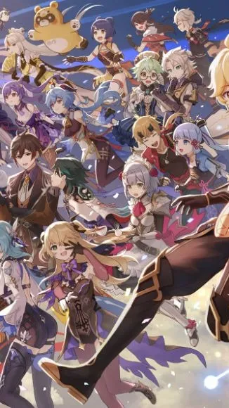 ai character: Genshin impact background