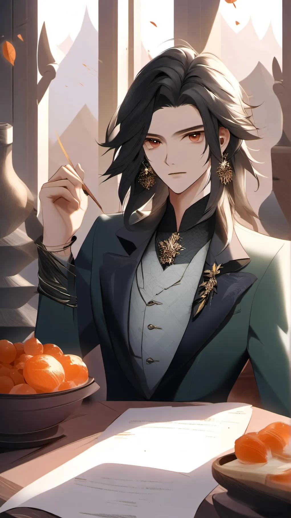 ai character: Milo background