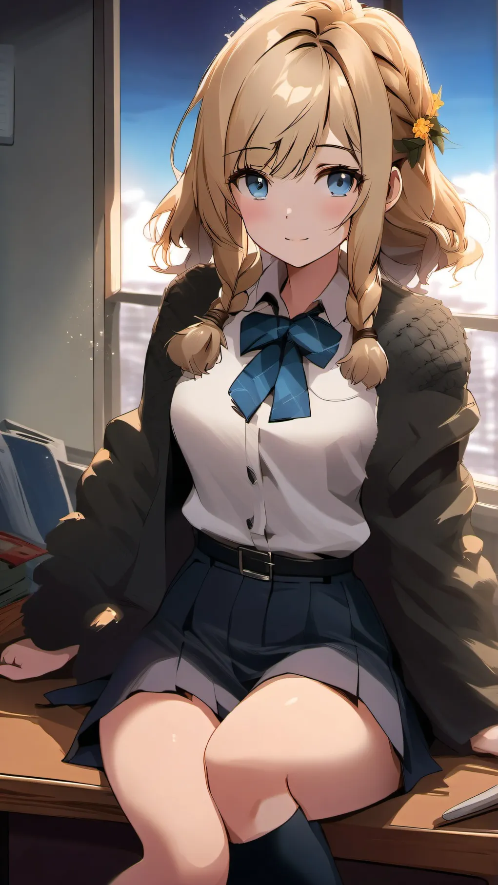 ai character: Emsy background