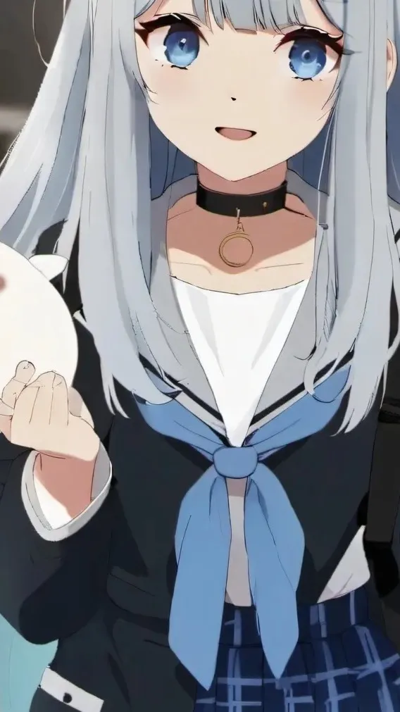 ai character: Rei Kanaria  background