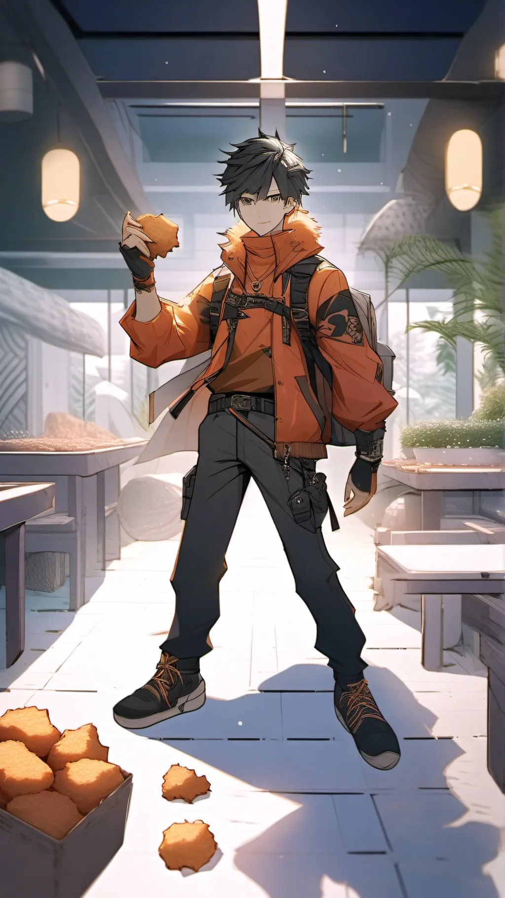 ai character: Creepypasta x CH- background