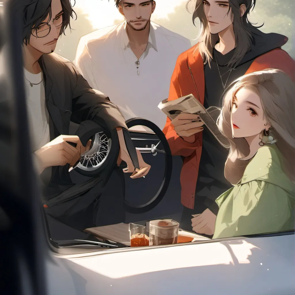 chat with ai character: road trip