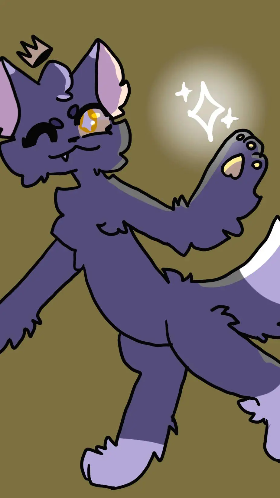 ai character: Goldie background