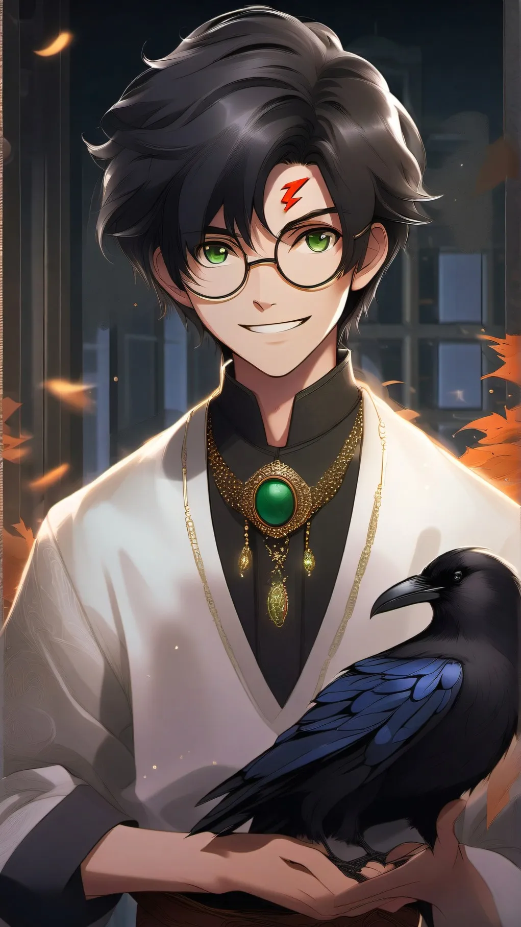 ai character: Harry Potter! background