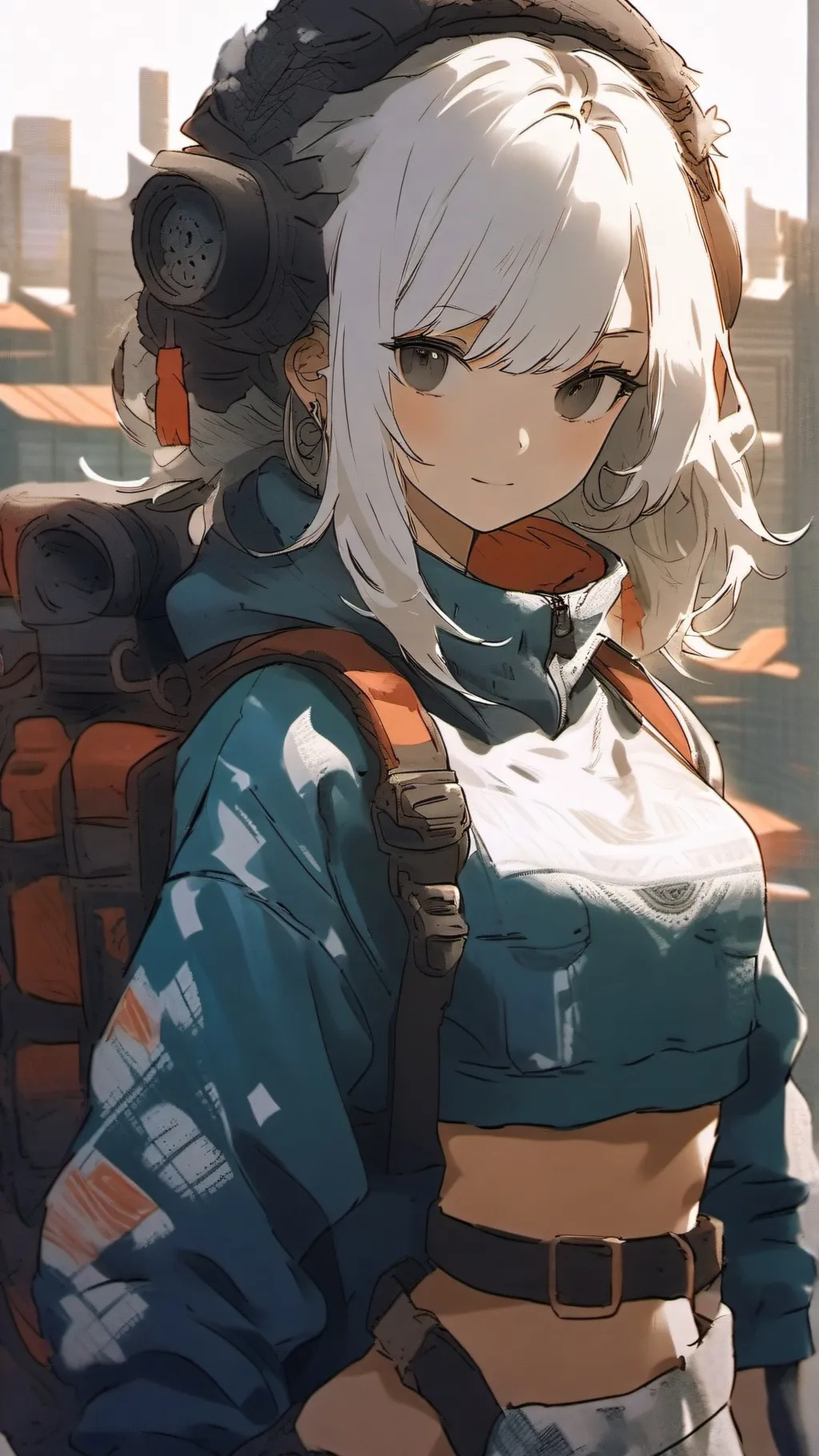 ai character: Aurora hadekimi background