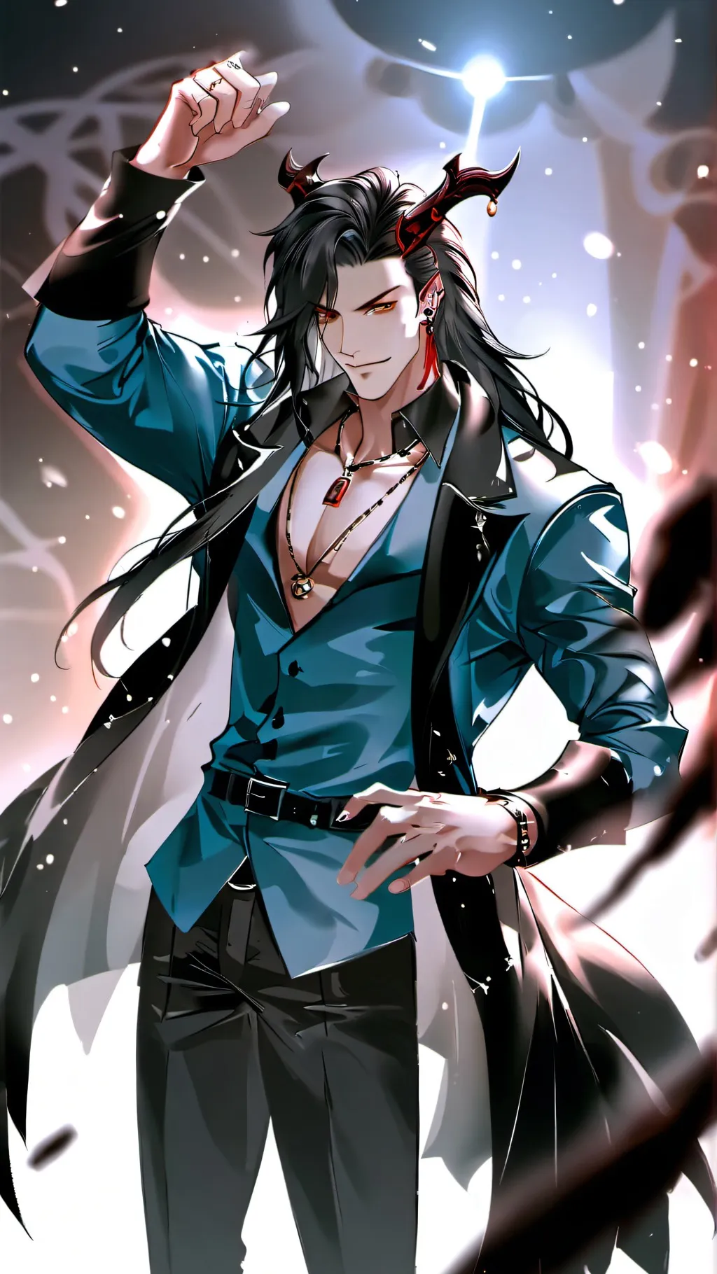 ai character: ~Damon~ background