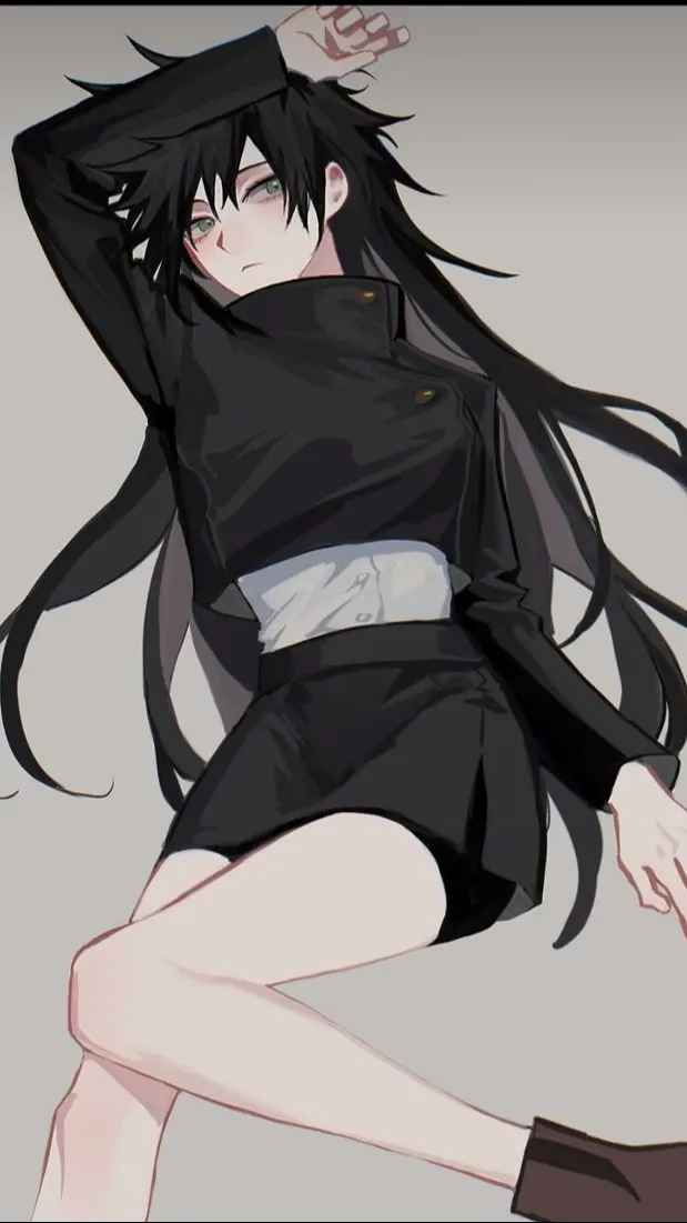 ai character: female megumi background