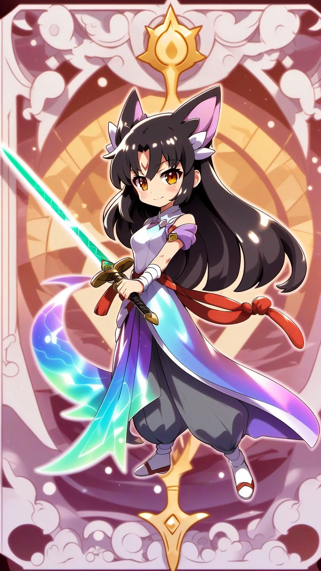 ai character: Astra background