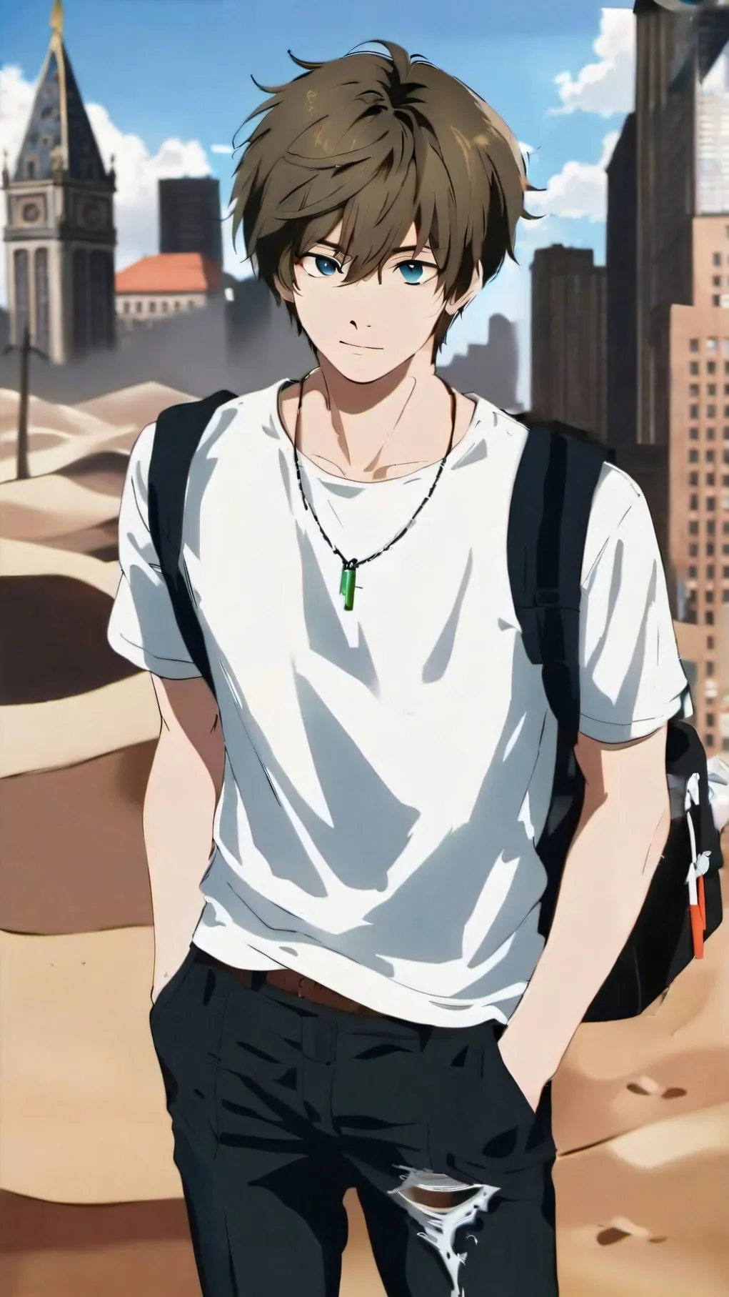 ai character: Zack background