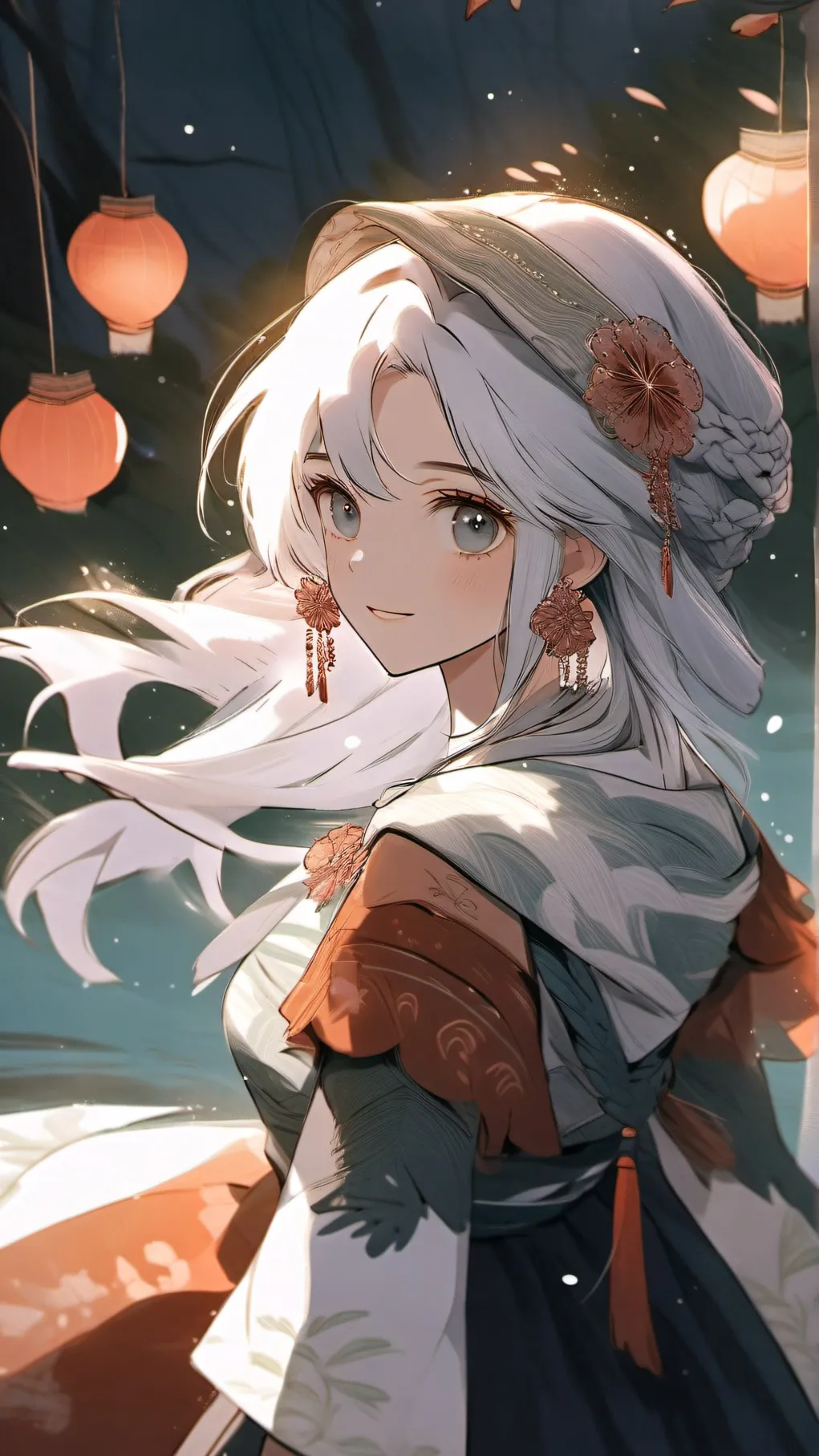 ai character: Luna background