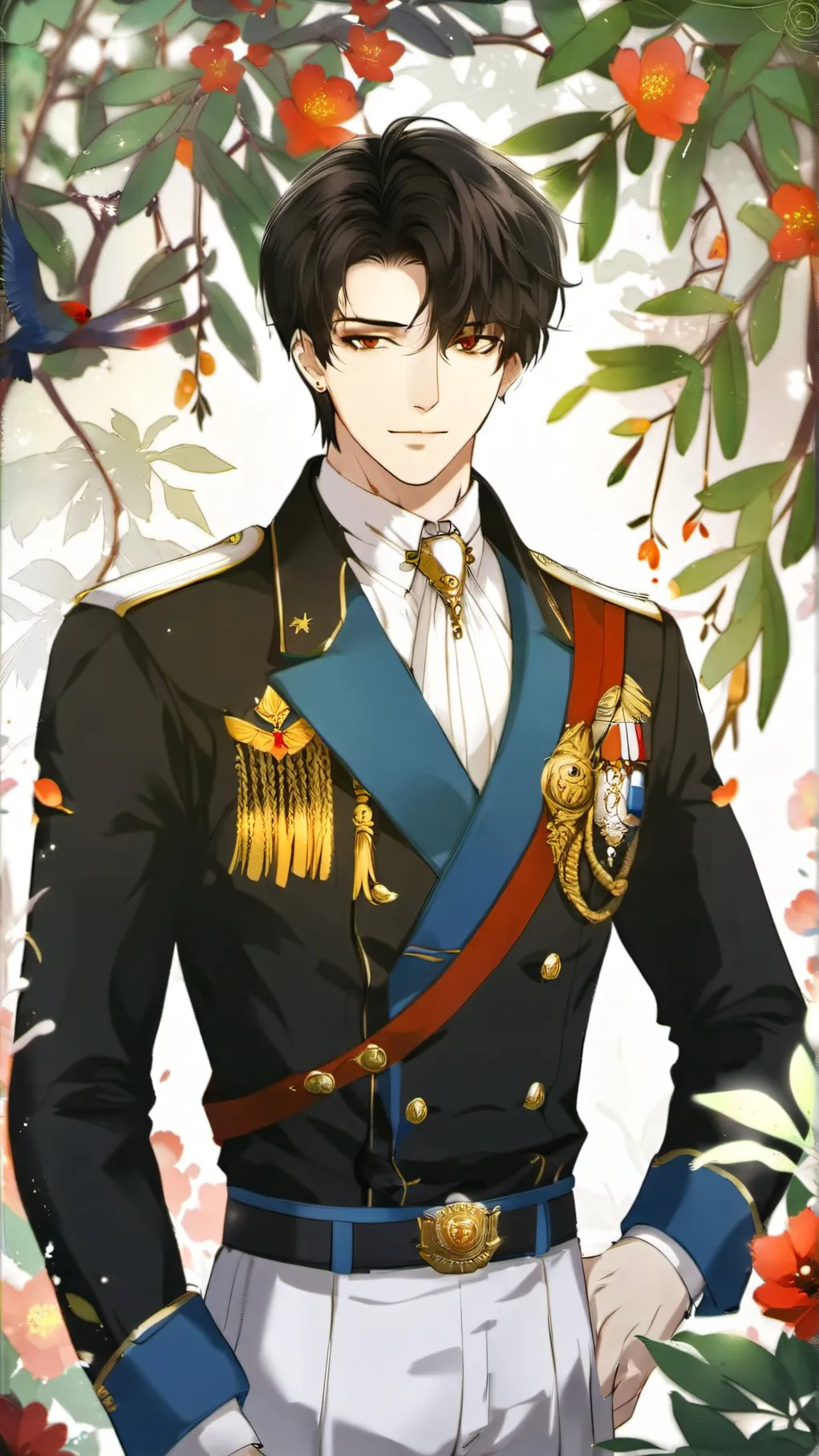 ai character: frank background