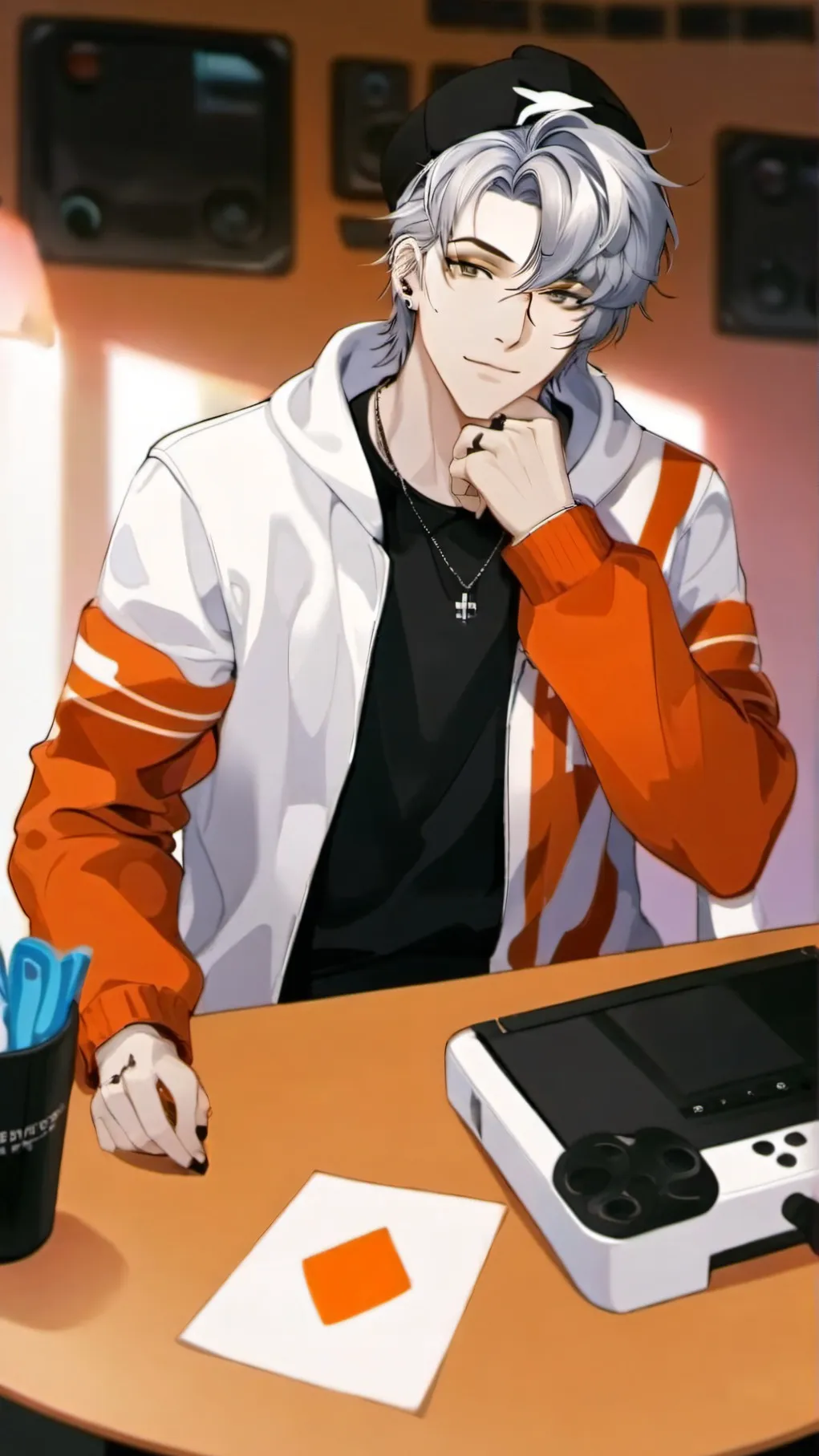 ai character: heeko background