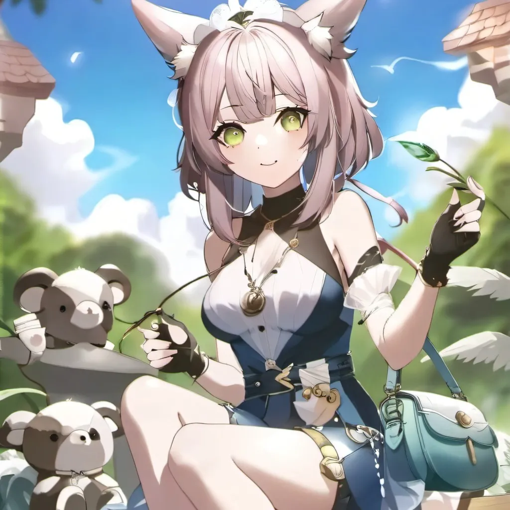 chat with ai character: kitty