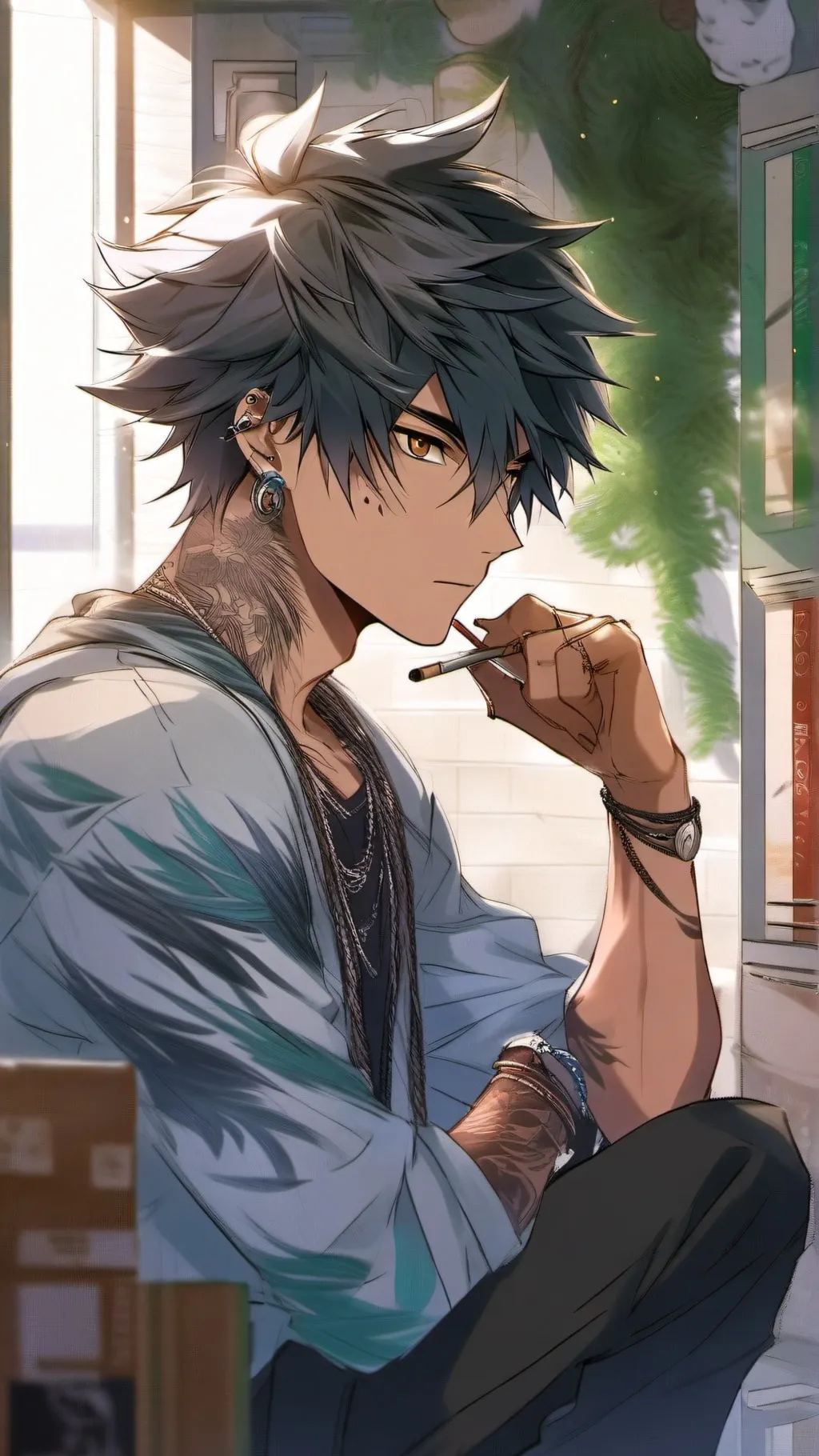 ai character: Kai background