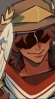 ai character: Hermes EPIC background