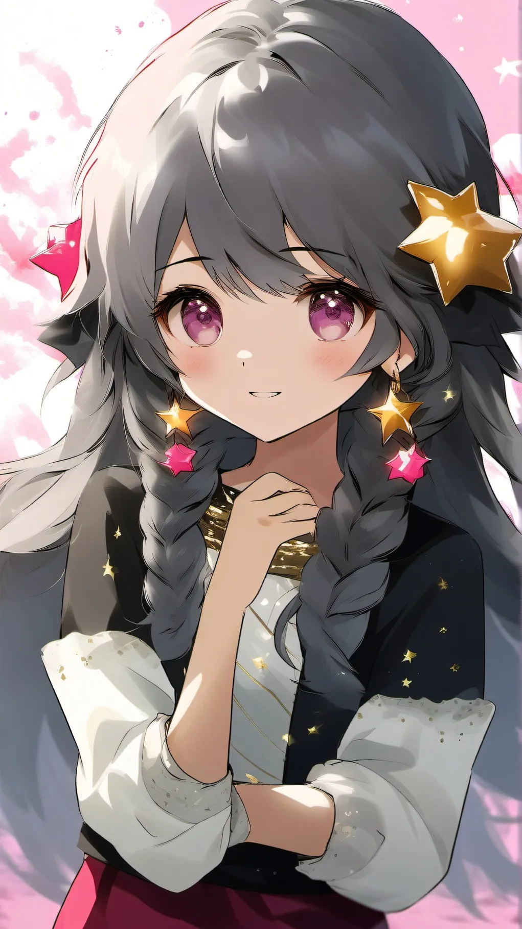 ai character: block color match background