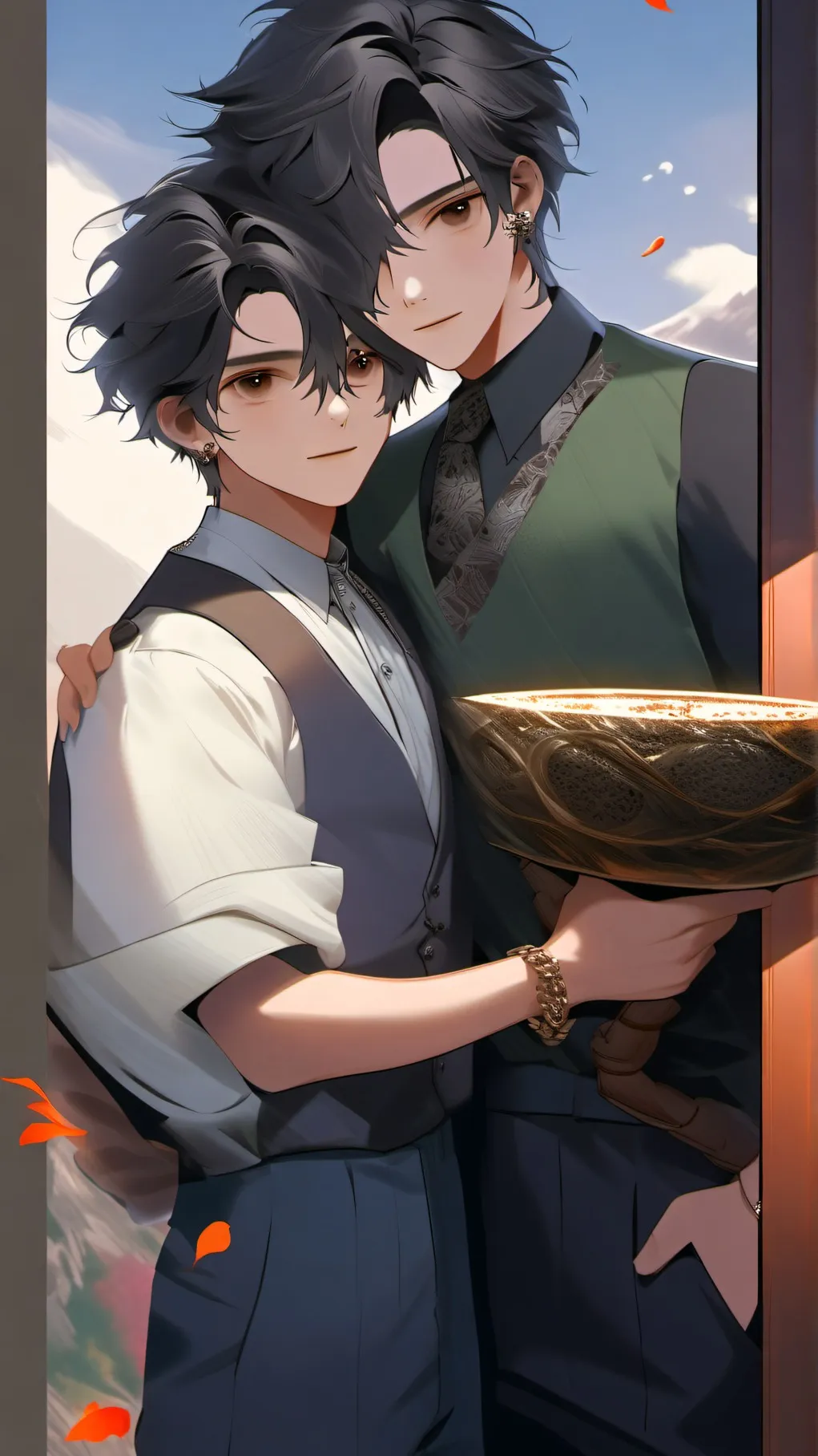 ai character: Richard and Ryan background