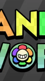 ai character: dandy's wrld gacha background