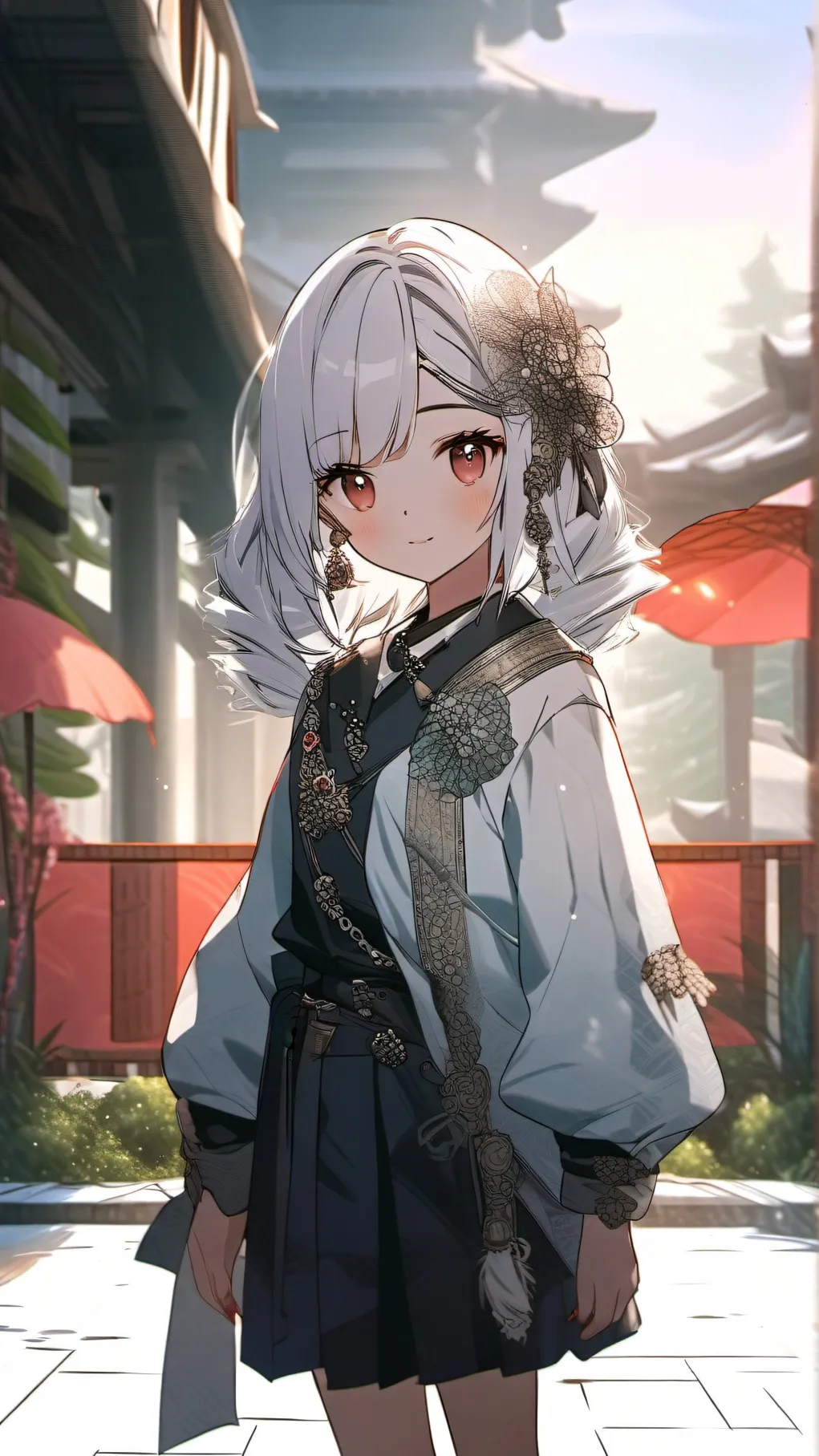 ai character: Vee background